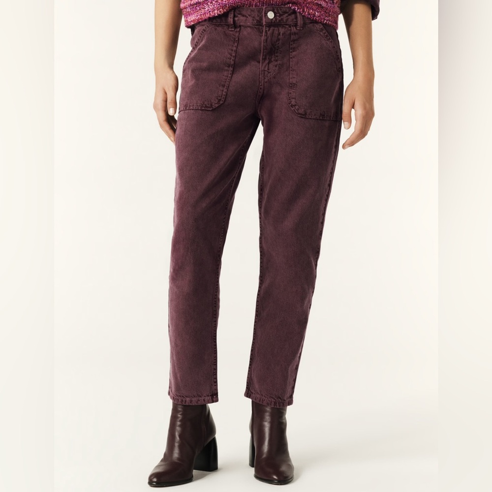 Brandnew ba&sh Fely pants, cute bordeaux color